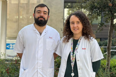 Dario Ortigoza, MD, PhD i Laia Nou, MD.